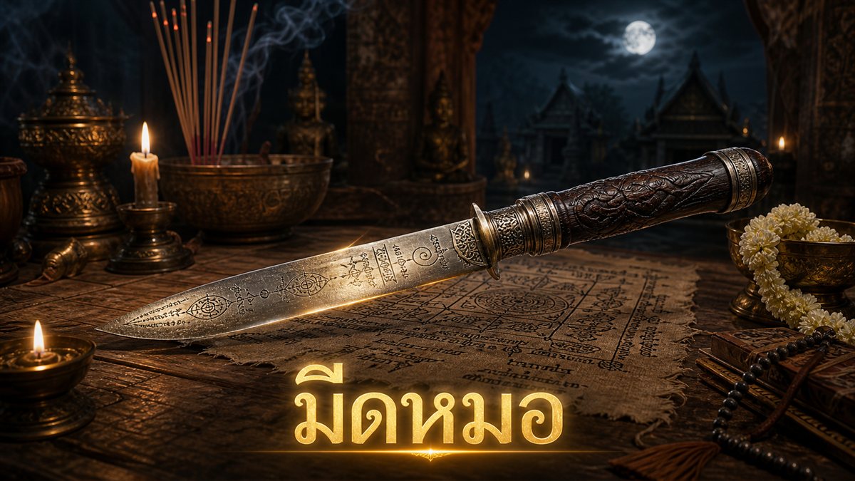 มีดหมอ: ประวัติ ความเชื่อ พุทธคุณ และคาถาวิธีบูชา
