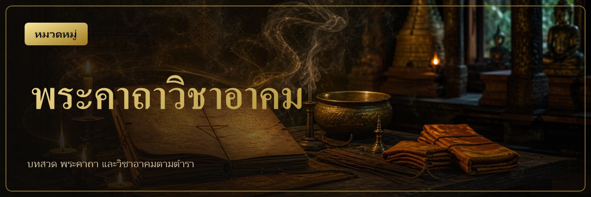 บทสวด พระคาถา และวิชาอาคมตามตำรา พร้อมข้อแนะนำการปฏิบัติ