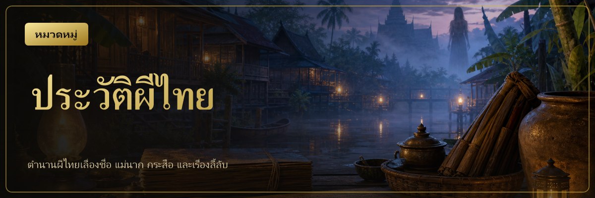 ตำนานและประวัติผีไทยเลื่องชื่อ เรื่องเล่าลี้ลับสืบทอดข้ามยุค