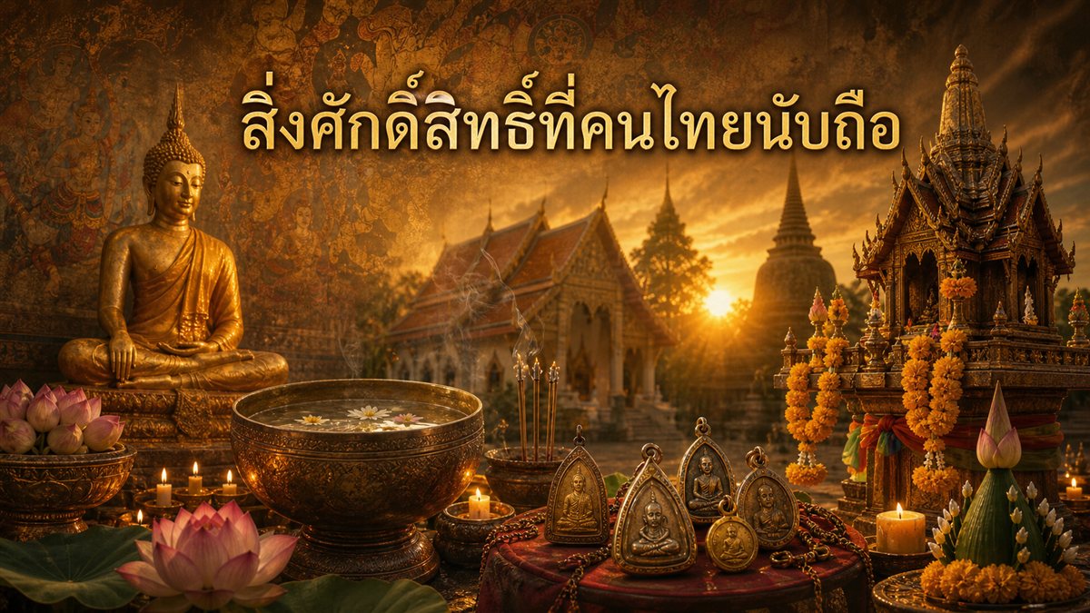 สิ่งศักดิ์สิทธิ์ที่คนไทยนับถือ: ความเป็นมาและเหตุผลของความศรัทธา