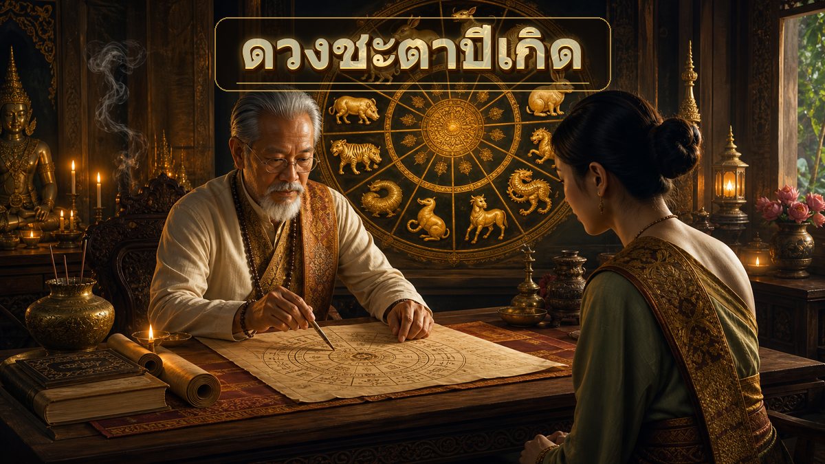 ดูดวงชะตาตามปีเกิด 12 นักษัตร: ทำนายการงาน การเงิน ความรัก โชคลาภ