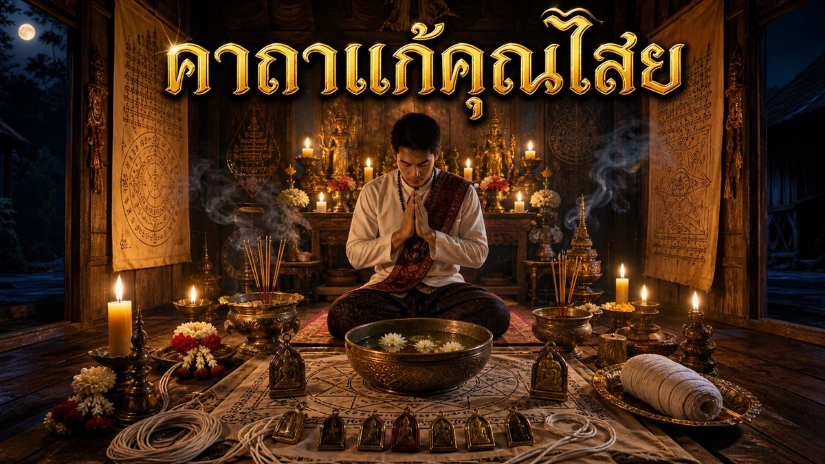 คาถาแก้คุณไสย: ประวัติ วิธีสวด สรรพคุณ และสำนักอาจารย์ยอดนิยม