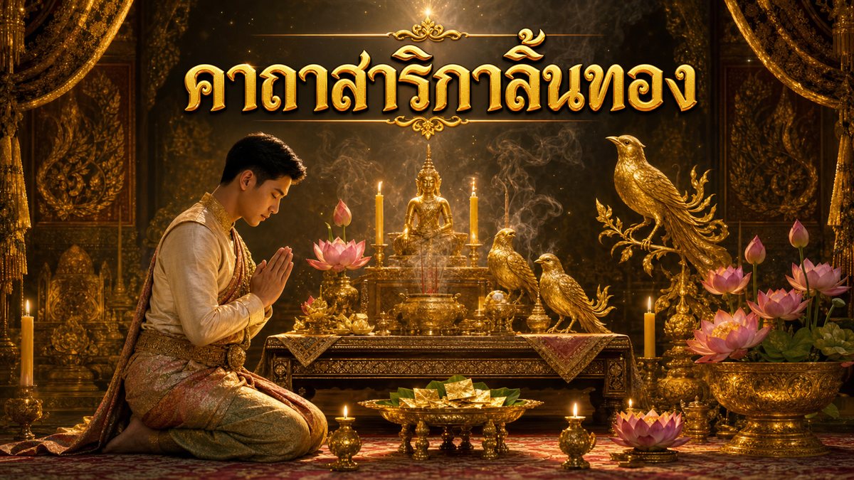 คาถาสาริกาลิ้นทอง: ที่มา วิธีท่อง สรรพคุณเมตตาวาจา และสำนักดัง