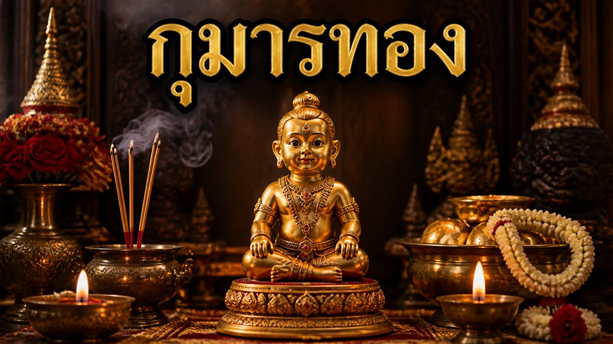 กุมารทอง: ประวัติ ความเชื่อโบราณ พุทธคุณ และคาถาวิธีบูชา