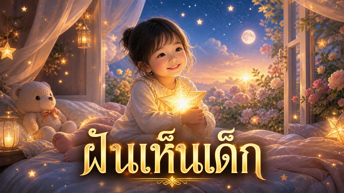 ฝันเห็นเด็ก ทำนายฝัน ความหมาย วิธีแก้ฝัน พร้อมเลขเด็ดนำโชค