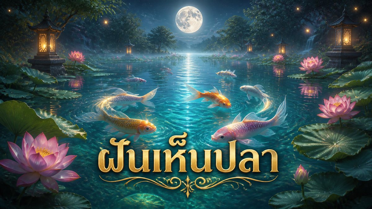 ฝันเห็นปลา ทำนายฝัน ความหมาย วิธีแก้ฝัน พร้อมเลขเด็ดนำโชค