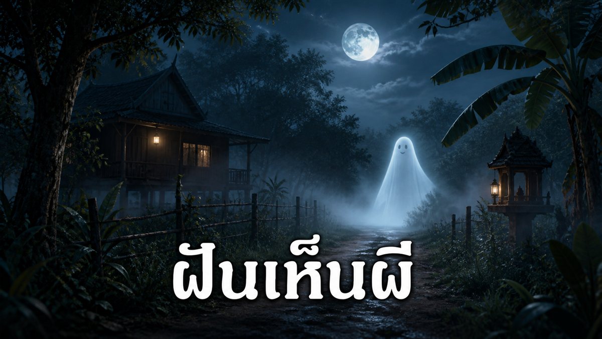 ฝันเห็นผี ทำนายฝัน ความหมาย วิธีแก้ฝัน พร้อมเลขเด็ดนำโชค
