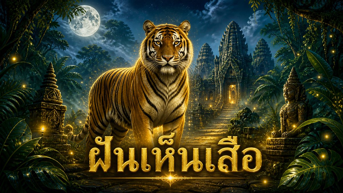ฝันเห็นเสือ ทำนายฝัน ความหมาย วิธีแก้ฝัน พร้อมเลขเด็ดนำโชค
