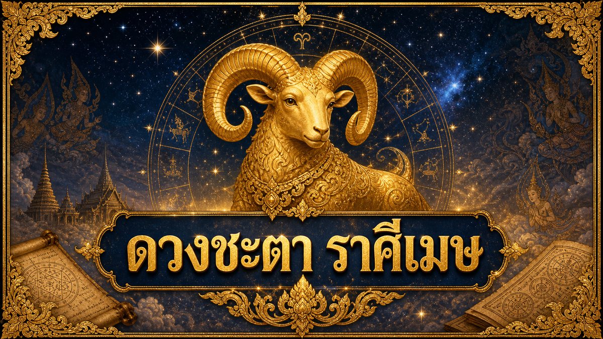 ดวงชะตาราศีเมษ ปี 2569: การงาน การเรียน การเงิน โชคลาภ ความรัก สุขภาพ