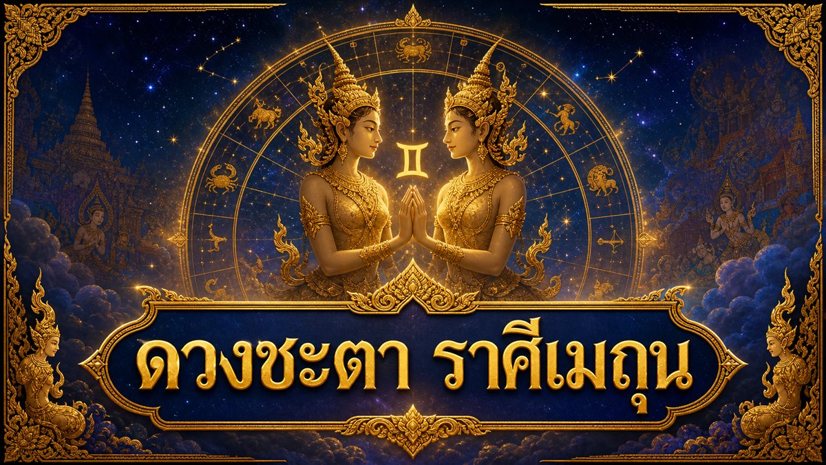 ดวงชะตาราศีเมถุน ปี 2569: การงาน การเรียน การเงิน โชคลาภ ความรัก สุขภาพ