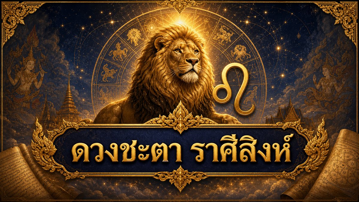 ดวงชะตาราศีสิงห์ ปี 2569: การงาน การเรียน การเงิน โชคลาภ ความรัก สุขภาพ