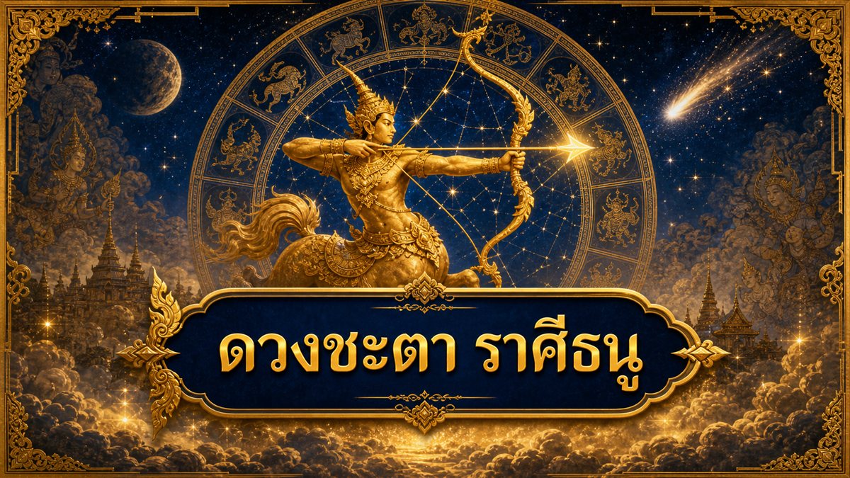ดวงชะตาราศีธนู ปี 2569: การงาน การเรียน การเงิน โชคลาภ ความรัก สุขภาพ