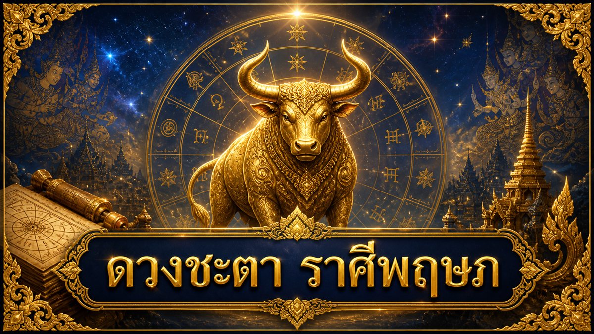 ดวงชะตาราศีพฤษภ ปี 2569: การงาน การเรียน การเงิน โชคลาภ ความรัก สุขภาพ