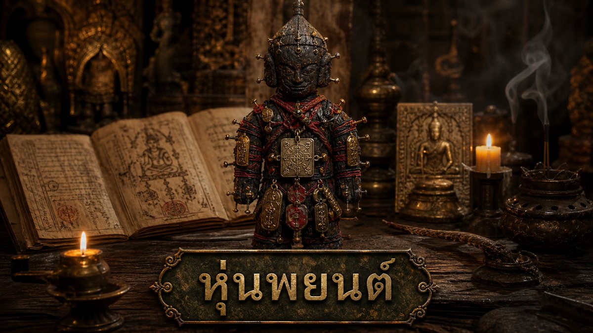 หุ่นพยนต์: ประวัติ ความเชื่อโบราณ พุทธคุณ คาถากำกับและวิธีบูชา