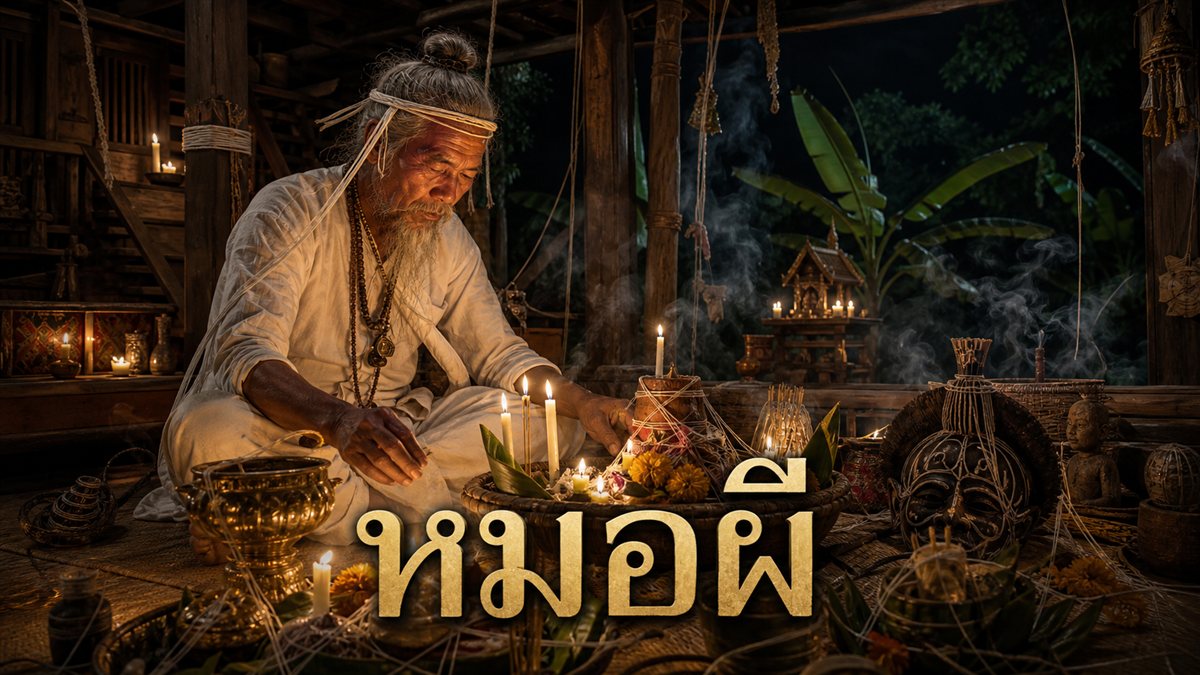 หมอผี: ประวัติ หน้าที่ พิธีกรรม และความเชื่อของคนไทย